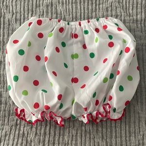 Christmas baby bloomers size 12-18 months
